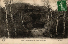 Franchard - Roche qui pleure