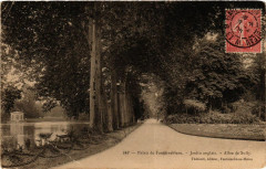 Palais de Fontainebleau - Jardin anglais - Allée de Sully à Fontainebleau