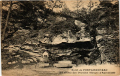 Foret de Fontainebleau - La Grotte des Dryades (Gorges d'Apremont) à Fontainebleau