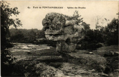 Foret de Fontainebleau - Sphynx des Druides -
																					77300 Fontainebleau
																			