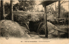 Foret de Fontainebleau - Caverne des Brigands à Fontainebleau