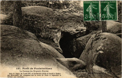 Foret de Fontainebleau - La Caverne des Brigands (Entrée) à Fontainebleau