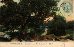 Fontainebleau - La Foret - La Mare de Franchard à Fontainebleau