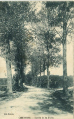 Chenoise - Entrée de la Foret