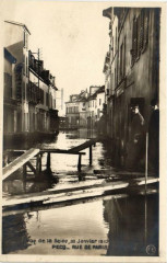 Crue de la Seine, 30 Janvier 1910 Peco