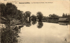 Maisons-Laffitte Le Petit Bras de Seine, vue artistique à Maisons-Laffitte