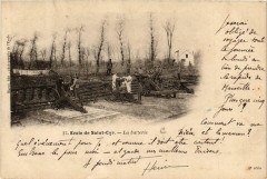 Ecole de Saint-Cyr La batterie