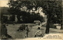 Vallee de Chevreuse - Entre St-Remy et Chevreuse à Chevreuse