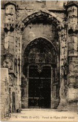 Triel - Portail de l'Eglise
