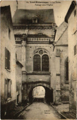 Tirel Pitt. - La Voute Passage sous l'Ãglise -
													78 Yvelines
												