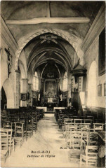 Buo - Interieur de l'Eglise