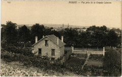 Poissy - Vue prise de la Grande Ceinture à Poissy