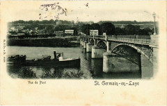 Saint-Germain-en-Laye - Vue de Pont à Saint-Germain-en-Laye
