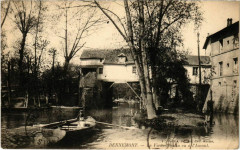 Dennemont - La Vieux Moulin vu a l'Amont