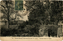 St-Remy-les-Chevreuse - Paysage dans la Vallée à Chevreuse