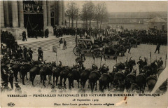 Versailles - Funerailles Nationales des Victimes du Dirigeable... à Versailles