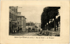 Saint-Cyr - L'Ecole - Rue de l'Ecole - Le Rempart