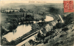 Jeufosse - L'Eglise et la Seine