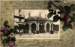 Souvenir de Saint-Germain - La Gare -
													78 Yvelines
												