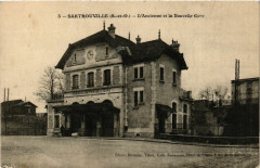Sartrouville - L'Ancienne et la Nouvelle Gare à Sartrouville