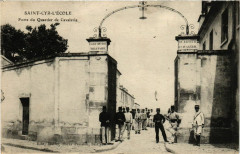 Saint-Cyr-'Ecole - Porte du Quartier de Cavalerie