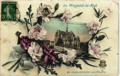 De Nogent-le-Roi de vous envoie ces fleurs
