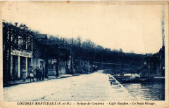 Coudry-Montceaux - Ecluse de Coudray - Cafe Baudon