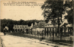 Abbaye des Vaux de Cernay - Vue d'ensemble prise de la Route -
													78 Yvelines
												