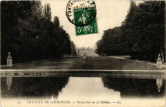 Chateau de Courances - Perspective sur le Chateau