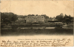 Chateau de Dampierre - Vue prise de la grande chute d'eau