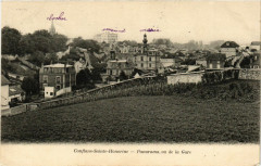 Conflans-Sainte-Honorie - Panorama vu de la Gare