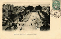 Maisons-Laffitte - Perspective générale à Maisons-Laffitte