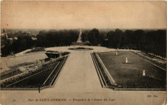 Parc de Saint-Germain - Perspctive de l'Avenue des Loges