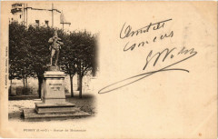 Poissy - Statue de Meissconier à Poissy