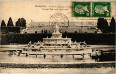 Versailles - Bassin de Latone et le Chateau à Versailles