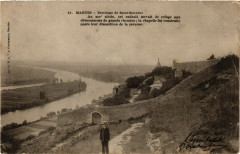 Mantes - Ermitage de Saint-Sauveur - Au Xiv siecle cet endroit