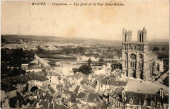 Mantes - Panorama - Vue prise de la Tour Saint-Maclou