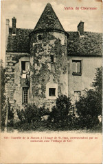 Vallée de Chevreuse - Gif - Tourelle dde la Maison a l'Image de à Chevreuse