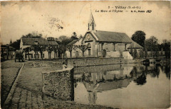 Velizy - La Mare et l'Eglise