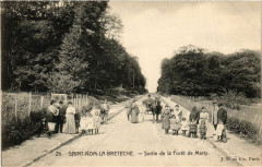 Saint-Nom-la-Breteche - Sortie de la Foret de Marly à Saint-Nom-la-Bretèche