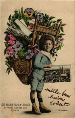 De Mantes-La-Jolie - Je vous envoie ces Fleurs à Mantes-la-Jolie