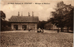 Asile National du Vesinet - Menages et Ateliers