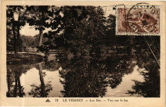 Le Vesinet - Les Ibis - Vue du le lac au Vésinet