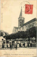 Thierval - Vue de l'Eglise