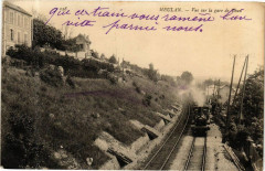 Meulan - Vue sur la gare de Thun