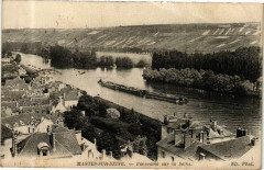 Mantes-sur-Seine - Panorama sur la Seine