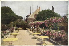 Le Moulin de Bicherel-La Terrasse fleurie