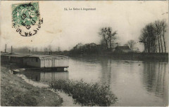 La Seine a Argenteuil à Argenteuil