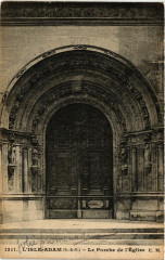 L'Isle-Adam (S.-&-O.) - La Porche de l'Eglise à L'Isle-Adam