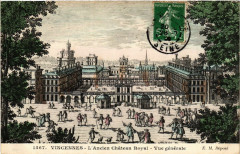 Vincennes - L'Ancien Cháteau Royal - Vue générale